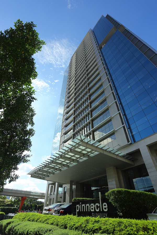 The Pinnacle Office Tower Lobby Sunway Subang Ddg Glass